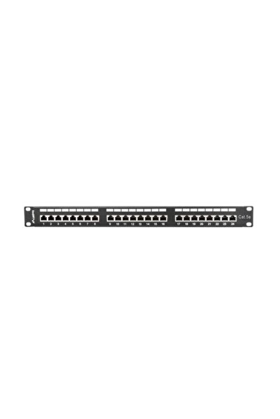 Lanberg Panou de patch-uri ecranat Cat5e FTP cu 24 de porturi, 1U 19 inch, cu...