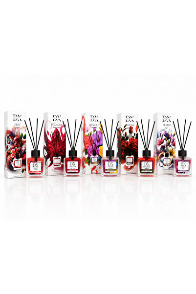 DX Perfumes Pachet DX Cherry, Pink Bomb, Paradise, Red Rose & Lily 5x110 ml