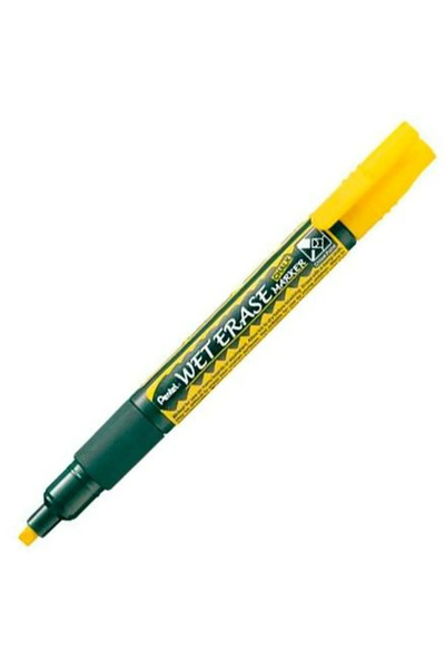 Pentel Liquid chalk markers Wet Erase Galben 12 Unități