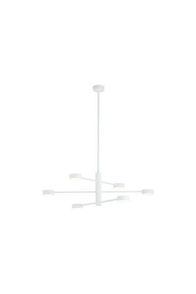 Nowodvorski Lampă de plafon Lampă de tavan modernă LED Ready alb ORBIT 7942