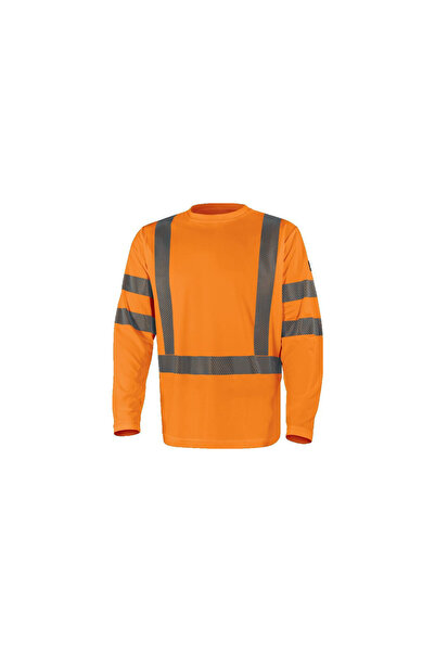 Delta Plus Tricou de avertizare cu mânecă lungă din poliester, cl. 3, culoare...