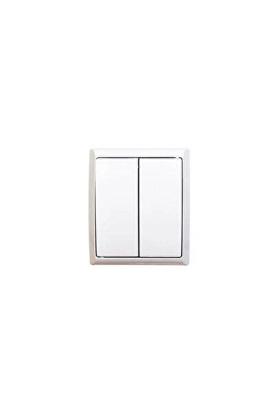 OSPEL Cuplaj pentru lampă de exterior, tip Wave, dublu, etanș, IP44, alb (ŁNH...