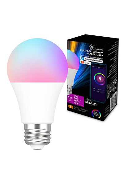 Extralink Smartlife |   Bec LED |   E27 A60 2700-6500K WiFi 220-240V