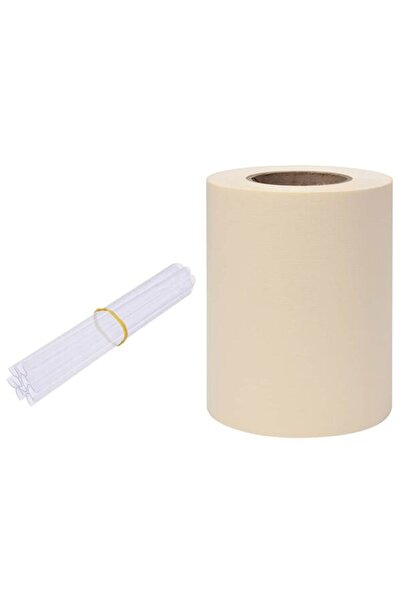 vidaxl Paravan de grădină, crem, 35 x 0.19 m, PVC