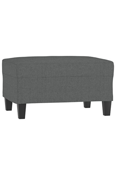 vidaxl Taburet, gri închis, 70x55x41 cm, material textil