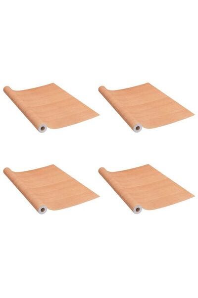 vidaxl Folii autoadezive pentru mobilier 2 buc. Stejar japonez, 500 x 90 cm PVC