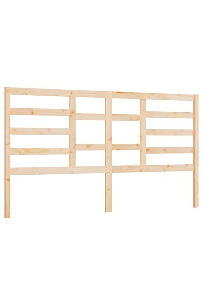 vidaxl Tăblie de pat, 206x4x104 cm, lemn masiv de pin