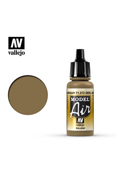 Vallejo 17ml Μοντελιστικό Χρώμα - Γερμανικό Κιτρινοκαφέ #   71272