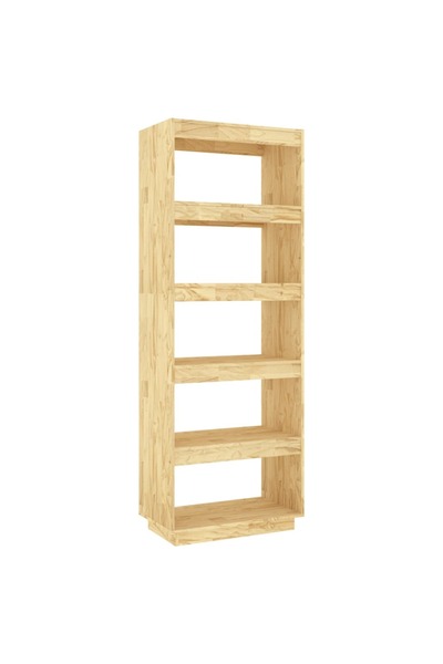 vidaxl Bibliotecă/Separator cameră, 60x35x167 cm, lemn masiv pin