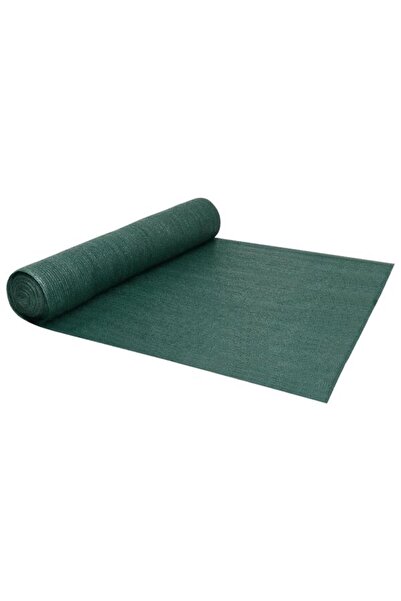 vidaxl Folie de protecție vizuală, Verde, 1.8 x 50 m, HDPE, 195 g/m²