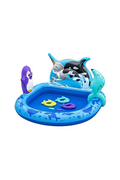 BESTWAY Centru de joacă pentru copii, Polar Pals 53156, gonflabil, PVC, 134 x...