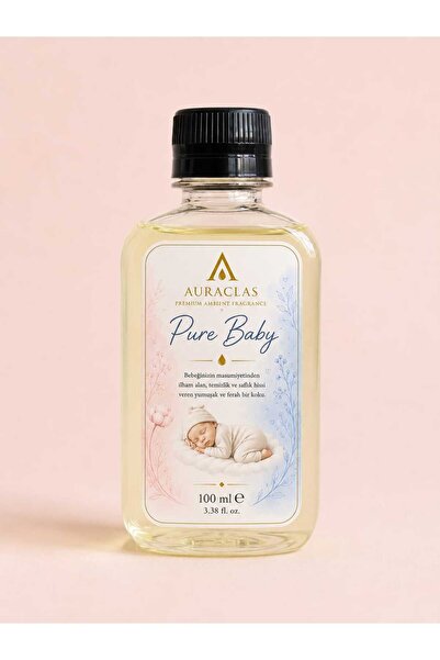 Pure Baby 100 ML Ortam Kokusu Esansı | Koku Makinesi Esansı – Temiz ve Kalıcı Koku