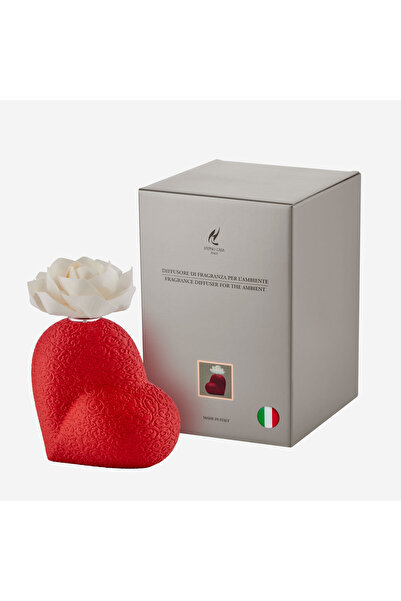 Hypno Casa Bordeaux Heart Red Carbon Fiber Vase 14.5 cm