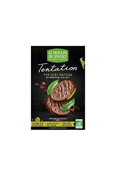 moulin L'Uomulan Do Bever Biscuit with Matcha and Organic Milk Chocolate 130 g