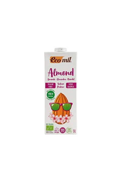 Ecomil Almond Milk Protein Free-With Sugar-Free 1 Liter