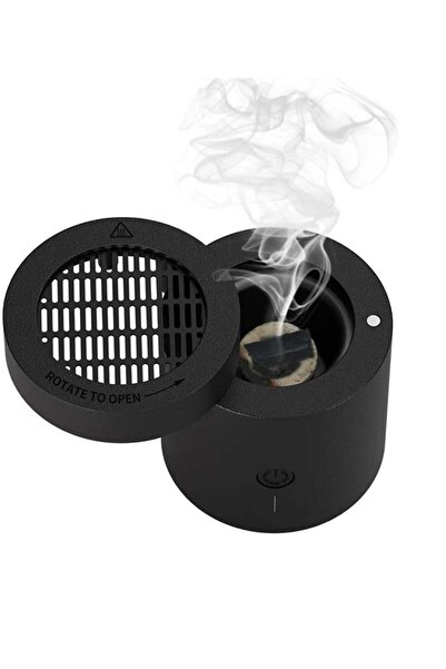 Houmt Rechargeable Electric Bakhoor Burner Portable USB Incense Burner for Ou...
