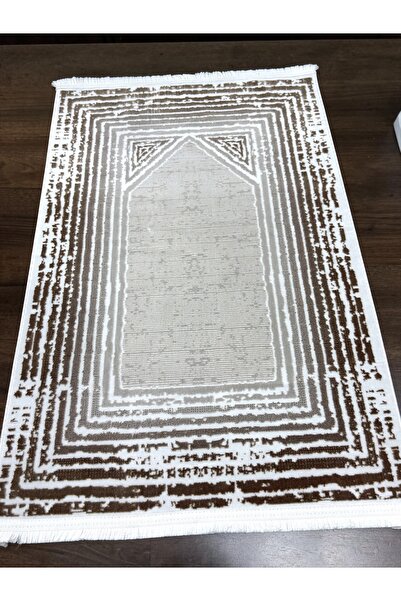 AYHANHOME Velvet Woven Fringed Dowry Gift Prayer Rug