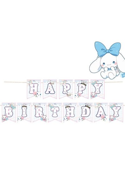 parti show Cinnamoroll Doğum Günü Banner 17*170 cm