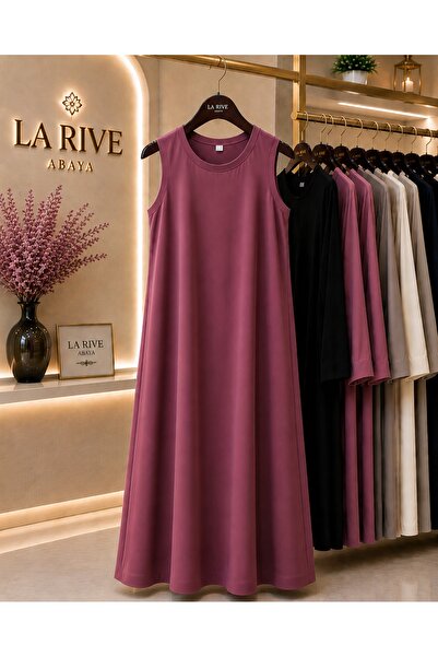 La Rive Tutti Pink Sleeveless Abaya