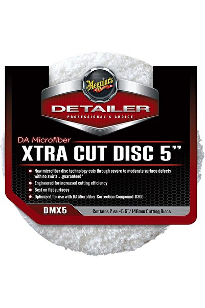 Meguiars Set 2 paduri cu microfibra extra abrazive 127mm MEGUIAR'S
