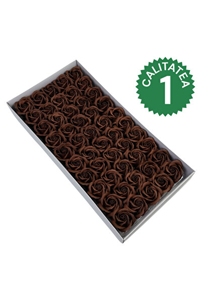 AFO Set 50 Trandafiri Sapun Parfumati Calitatea I Ciocolatiu