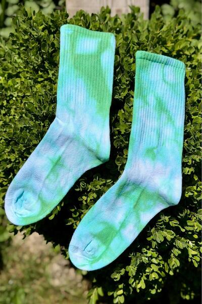LouSocks Batik Desenli Soket Spor Çorap