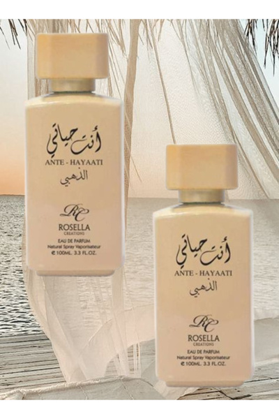 ROSELLA 2 Pieces Ante Hayaati Golden Perfume 100ML