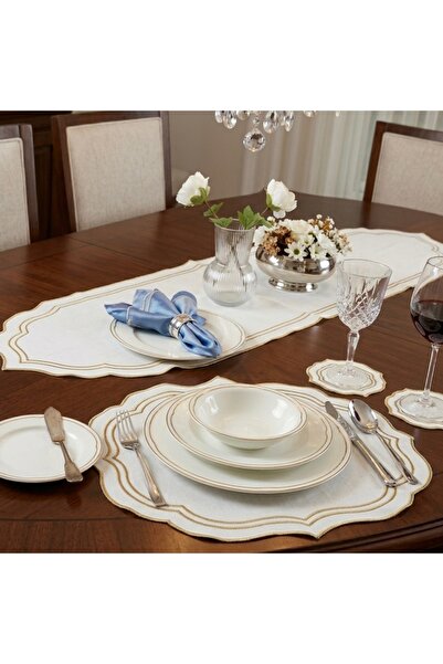 Elite Arts ELİTE ART’S Gold Detaylı Premium Runner, Amerikan Servis ve Koktey...