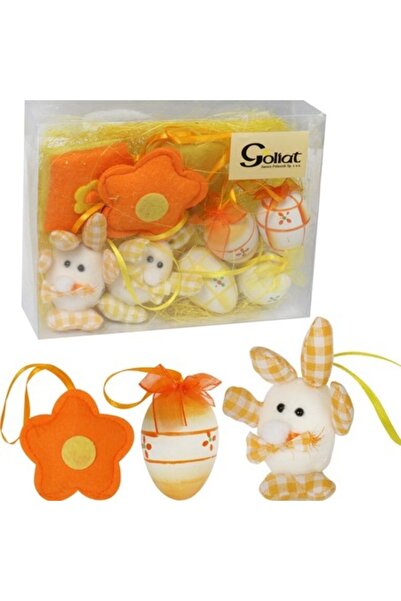 Goliat Set decorativ de zăpadă de Paște, 15 cm, Multicolor