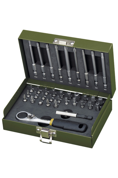 Proxxon 23109 - Seti biti, pentru inginer, cu clichet 1/4"