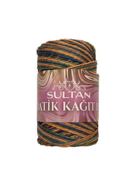 hobi dünyası evim 1 Piece Sultan Batik Paper Rope-Bag-Hat-Clasp-Basket-Bracel...