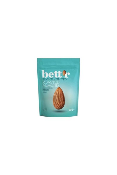 BETTR Migdale organice prăjite și sărate 200g