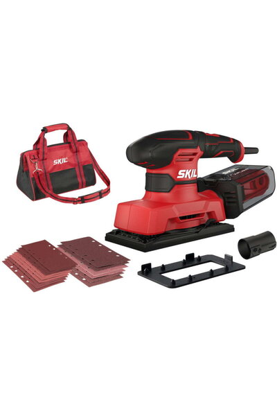 SKIL Red SKIL 7362 DA Slefuitor cu vibratii, 280W, 92x185, 1.6kg, cu geanta