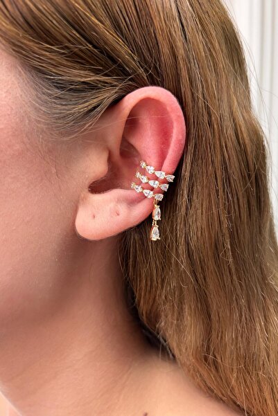 Charmist Çelik Sıkıştırmalı Seraphina Earcuff
