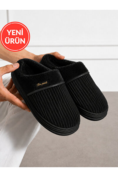 STOCON Premium baršunaste papuče u boji tan, kućne papuče, papuče za miraz, p...