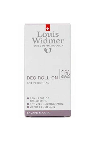 Louis Widmer DEO Roll-On Antiperspirant - 0% Perfume, Alcohol-Free (50ml)