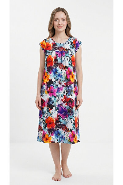levanapajamas Tropical Color Garden Home Dress