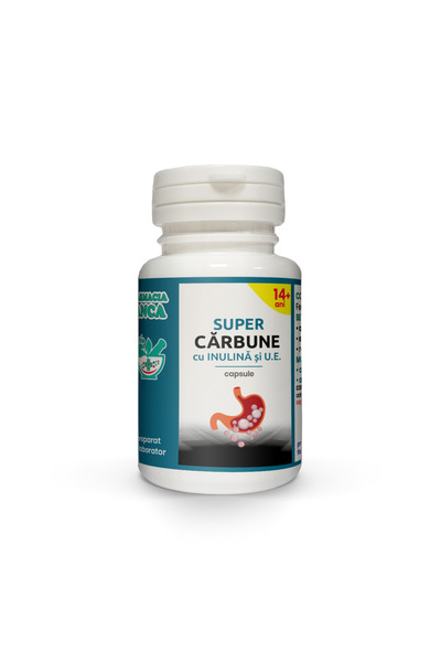 Farmacia Anca L-ENZYMAXX SUPER CARBUNE CU INULINA SI UE*30 CAPSULE