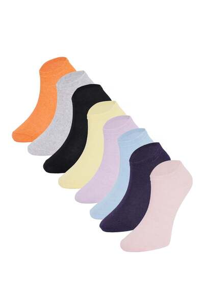 Tudors Women's 8-Piece Multi-Colored Socks