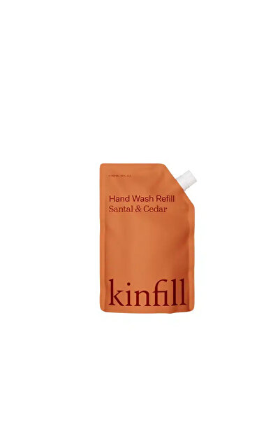 Kinfill Rezervă săpun lichid de mâini, Kinfill, Santal & Cedar, 500 ml