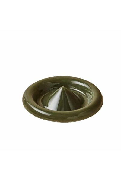 Kinfill Săpunieră ceramică, Kinfill, Ø13 cm, verde