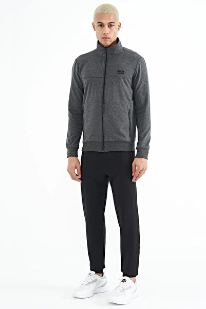 diğer1234 Ανδρική φόρμα Σετ Μαύρη AIRJONES  Anton Anthracite Melange Jogger — S