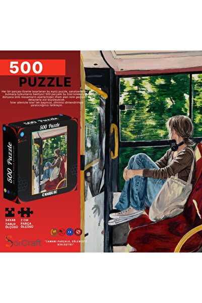 Soi Craft 500 Parça Puzzle 42 Numaralı Hat #6510