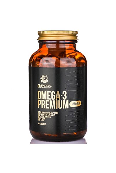 Grassberg Omega-3 Premium 1200mg, 90 capsule moi
