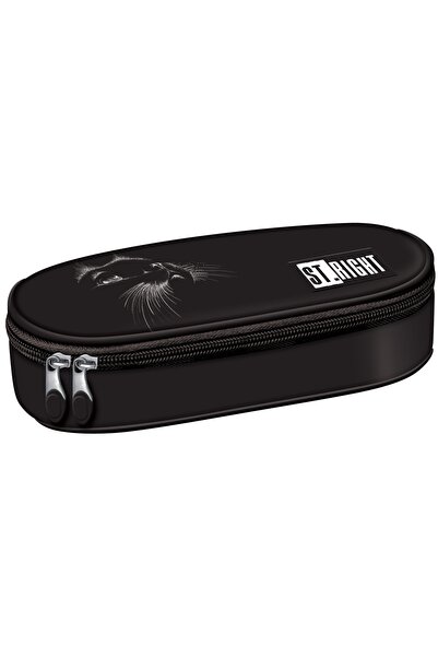 St.Majewski Penar rigid St.Right, 1 compartiment si clapeta interioara, Black...