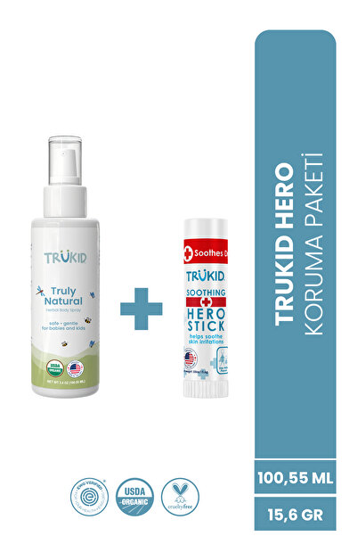Trukid Hero Stick & Bitkisel Vücut Spreyi Koruma Seti
