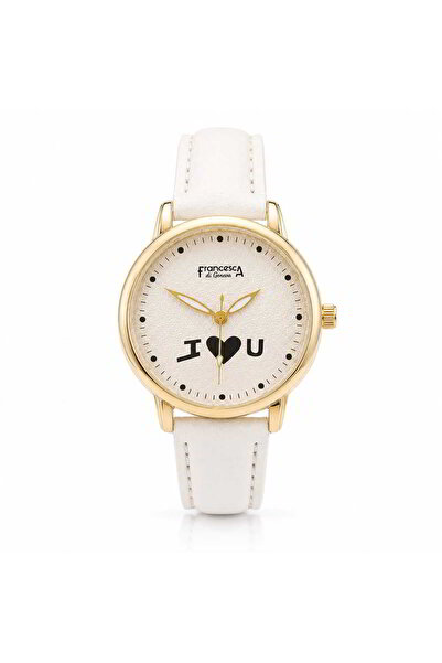 Watch Ceas pentru femei, Casual Francesca di Geneva, Alb, FF346