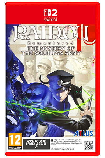 RAIDOU Remastered: The Mystery of the Soulless Army - Switch 2 - Fiziki Kartuş Oyun Gönderilir