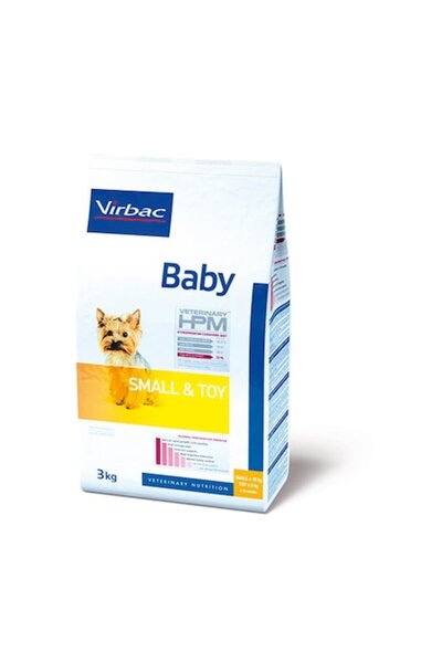 Virbac Hrană pentru câini de rase mici Baby Small & Toy, 3 kg