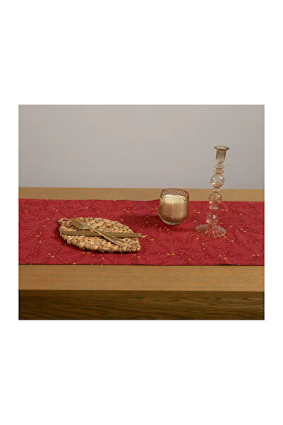 Nef Nef Homeware Nef-Nef Βαμβακερό-Πολυεστερικό Χαλάκι Δαπέδου 45x140 Κόκκινο